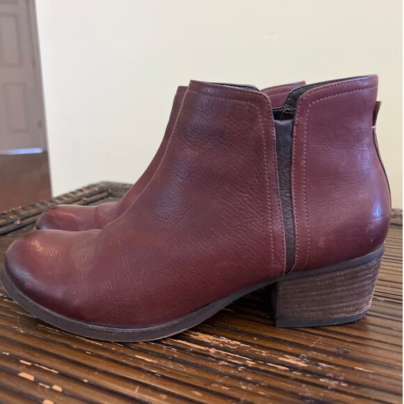 Clarks Artisan Brown Maypearl Ramie Ankle Boot Women's Size 8.5 - Picture 3 of 7